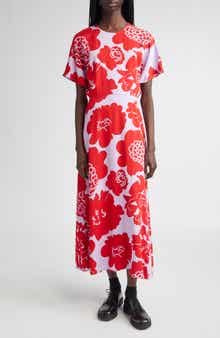 Marimekko Heleä Pioni Maxi Dress
