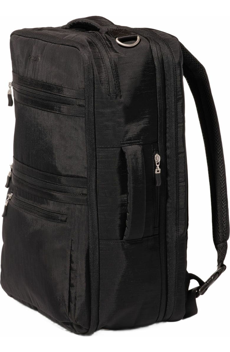 BAGGALLINI Modern Convertible Travel Backpack, Alternate, color, Black