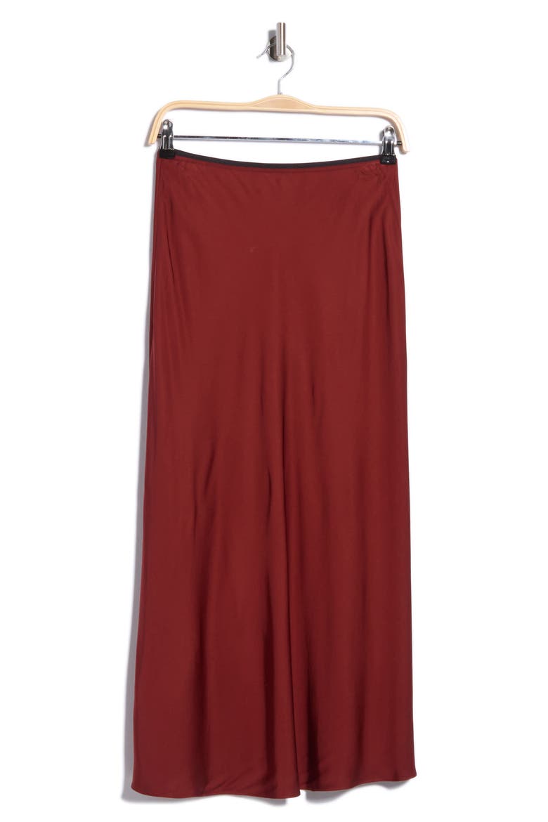 Malik Midi Skirt, Main, color, CHESTNUT