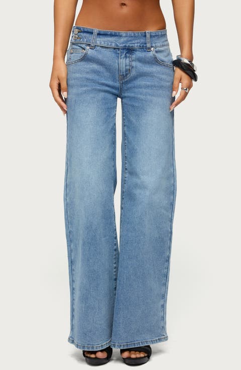 Dale Low Rise Straight Leg Jeans