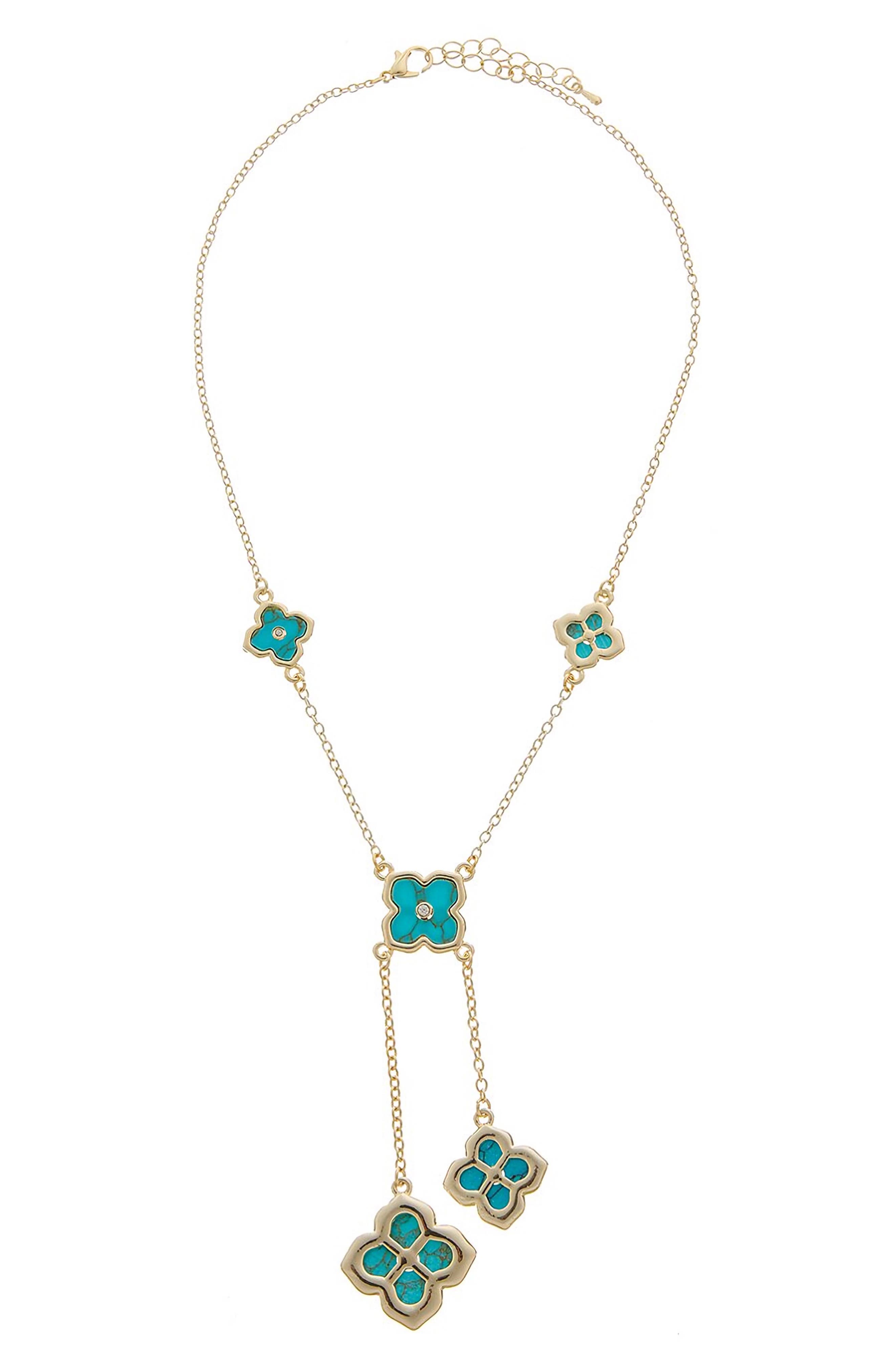 Juvell Turquoise Y-Necklace