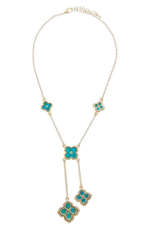 Turquoise Y-Necklace