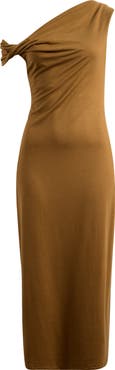 Reformation Jamen One Shoulder Knit Dress