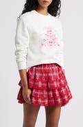 LoveShackFancy Tiered Ruffle Miniskirt