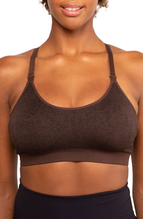 Seamless Nursing Sports Bra