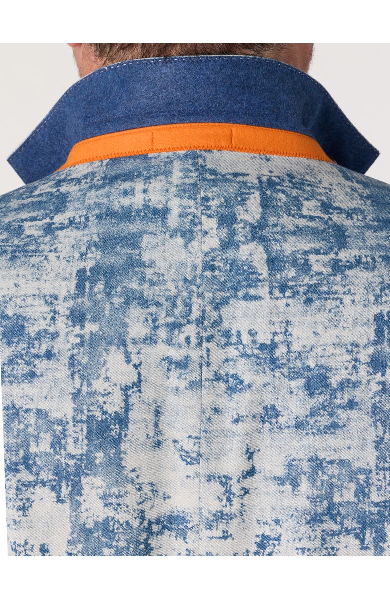 Tallia Big & Tall Denim Blazer, Alternate, color, Blue