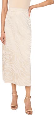 Vince Camuto Satin Maxi Skirt
