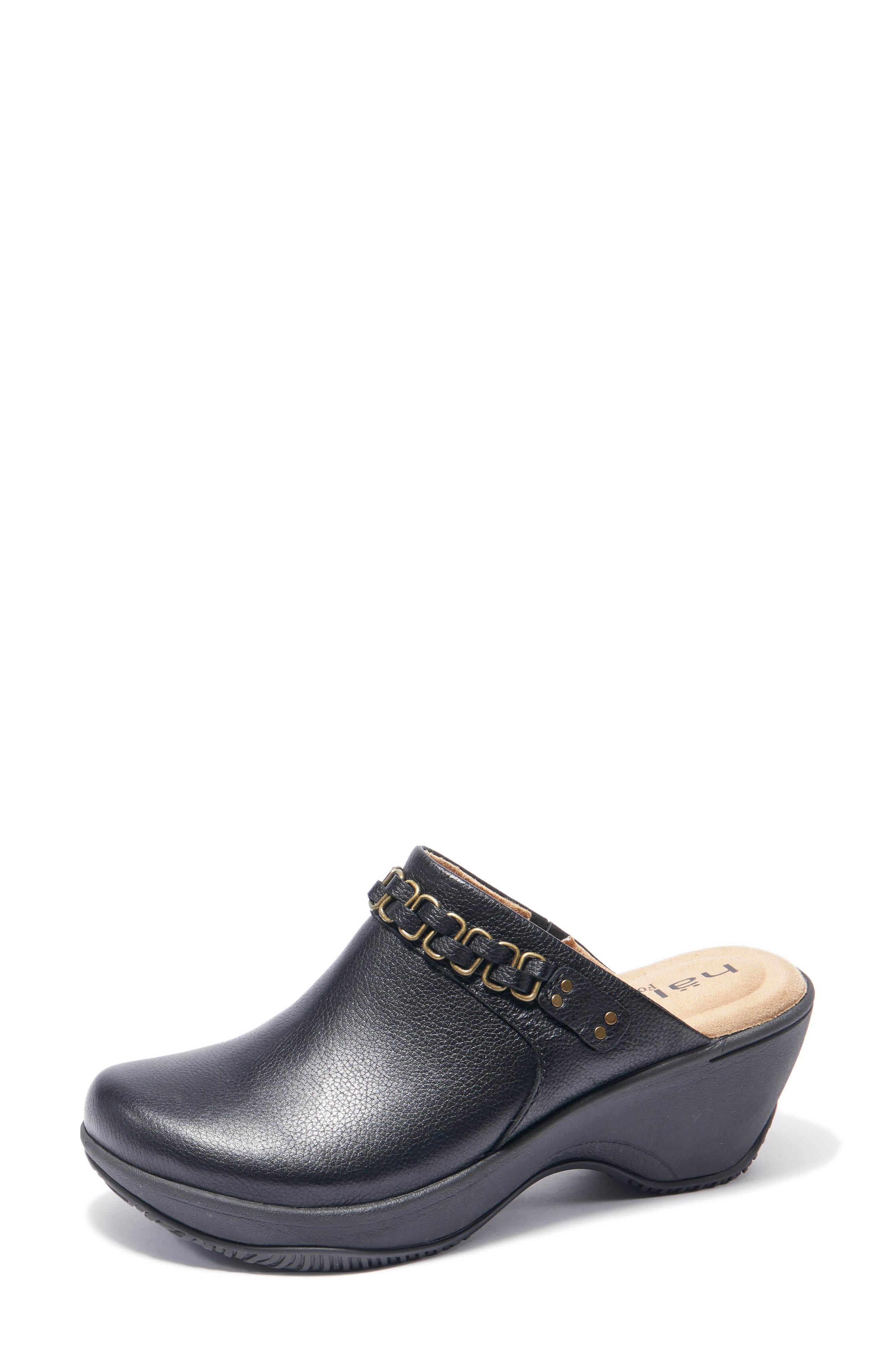 Hälsa Footwear Chloe Clog, Alternate, color, Black