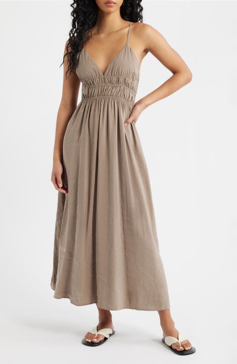 Leros Strappy Maxi Dress