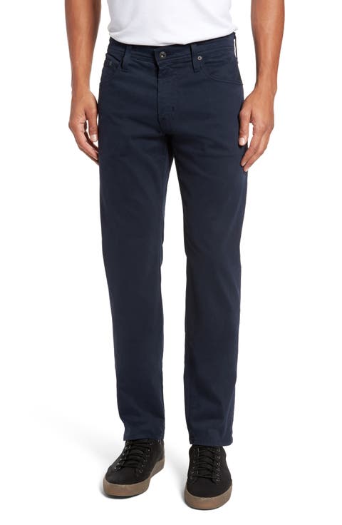 Tellis Sueded Stretch Sateen Slim Leg Pants (Nordstrom Exclusive)