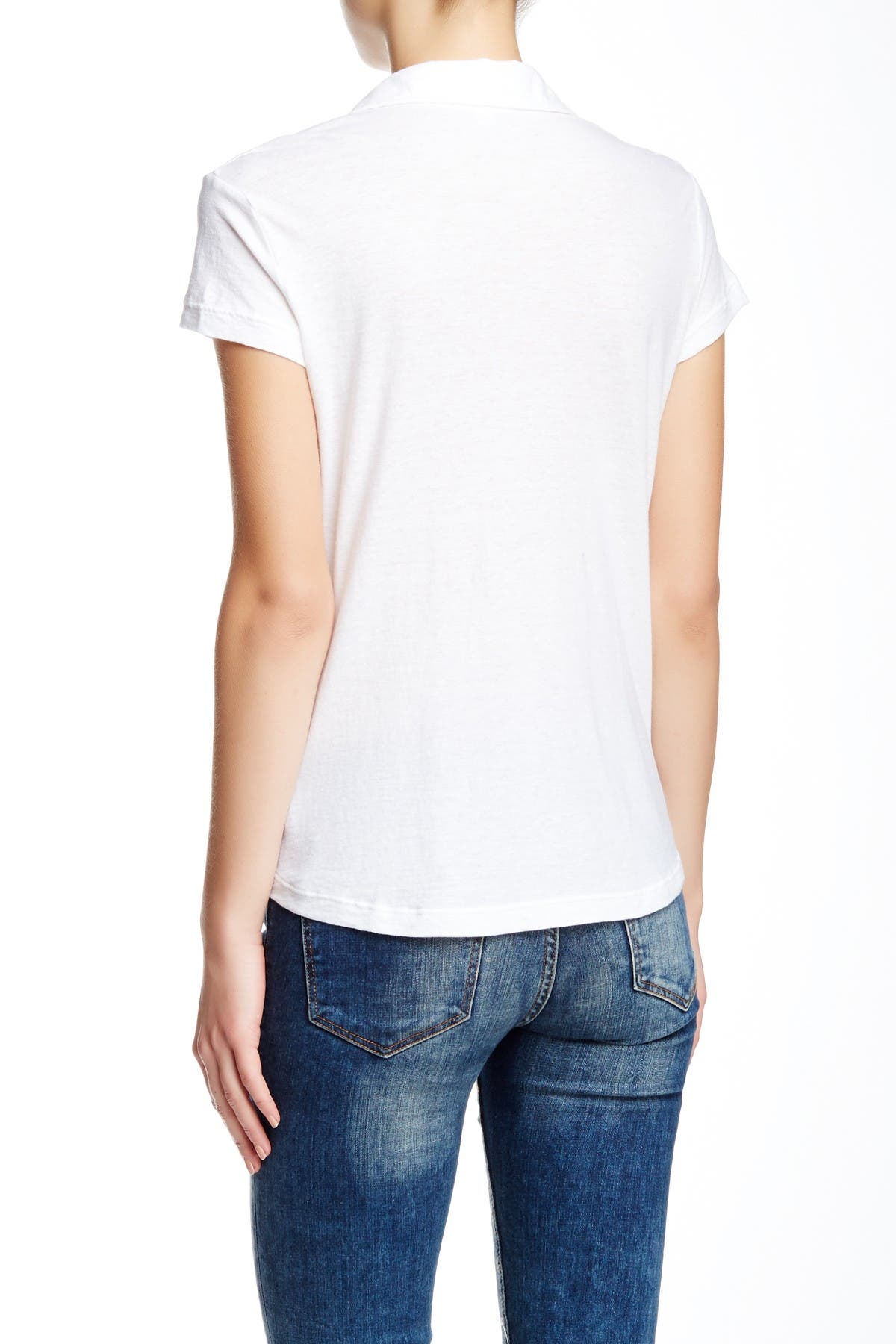 Curved Hem Polo