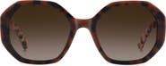 Kate Spade flynnie 54mm geometric sunglasses