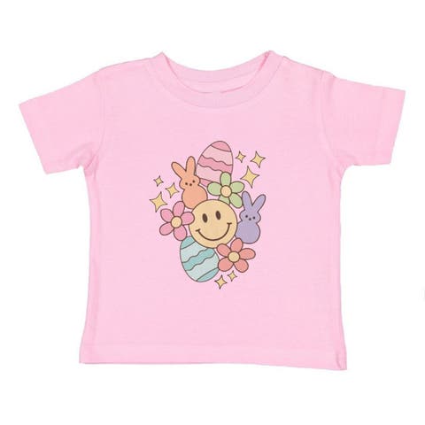 Easter Doodle Short Sleeve T-Shirt (Baby, Toddler, Little Kid & Big Kid)