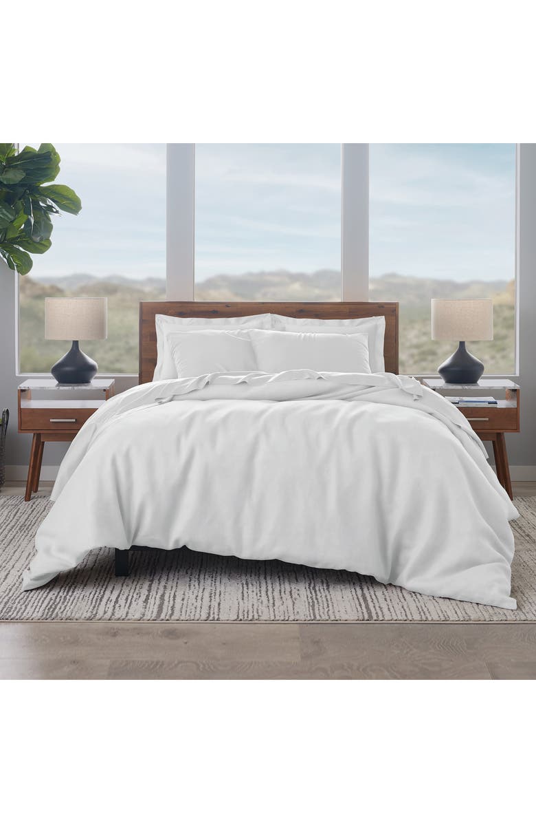 ELLA JAYNE HOME 300 Thread Count CottonDuvet Cover & Sham Set, Alternate, color, White