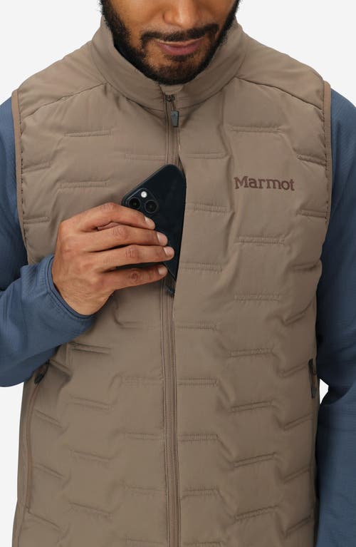 Marmot Warmcube™ Active Aerothermal 700 Fill Power Down Vest In Neutral