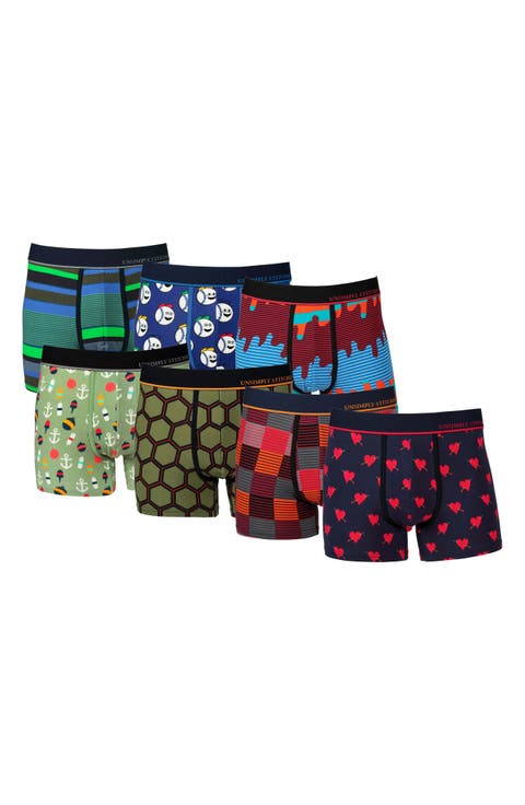 7-Pack Assorted Stretch Cotton Trunks