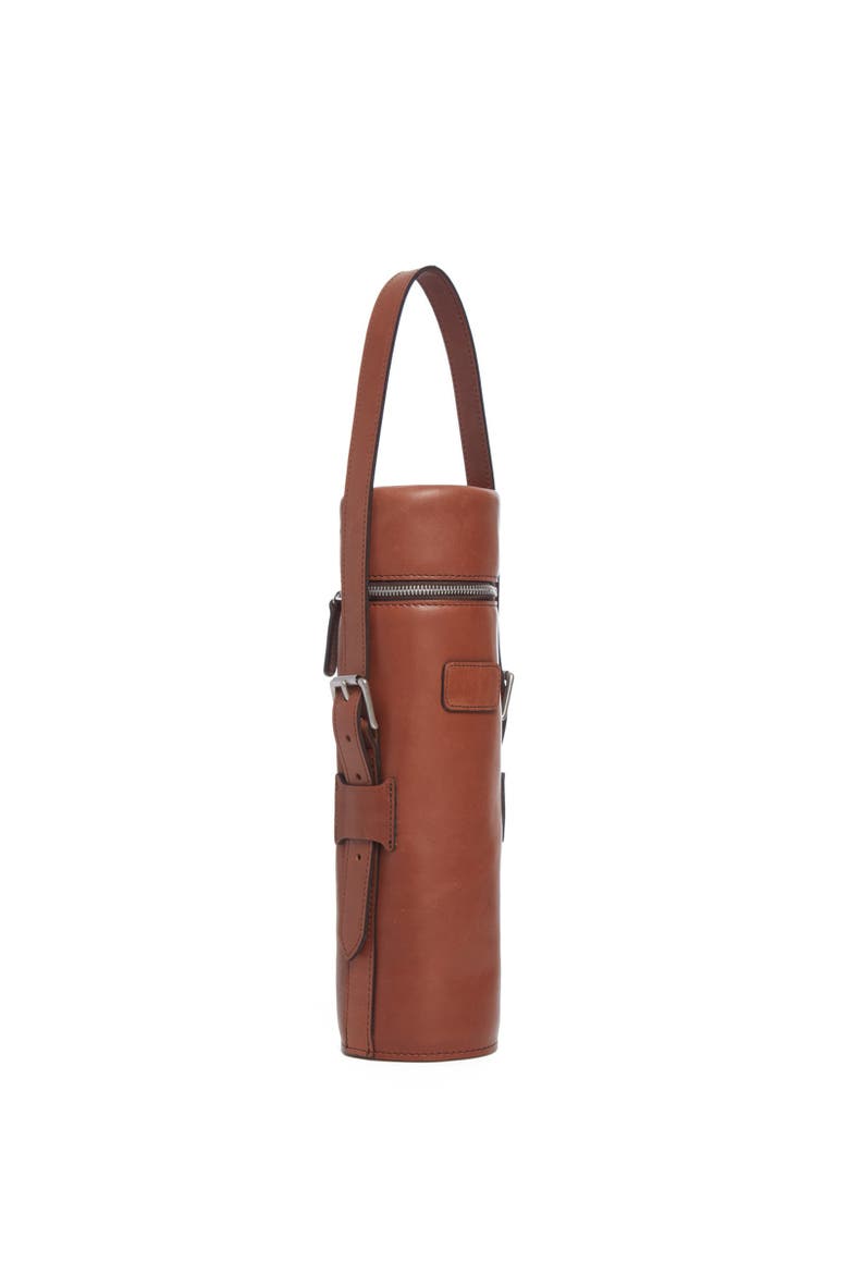 Bellevue Leather Bottle Bag, Alternate, color, Brown