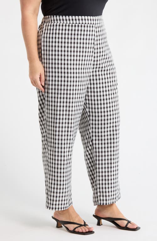 Sugarlips Doverly Checker Gill Capri Pants In Multi