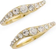 Covet 2-Piece Stackable Wavy Ring Set