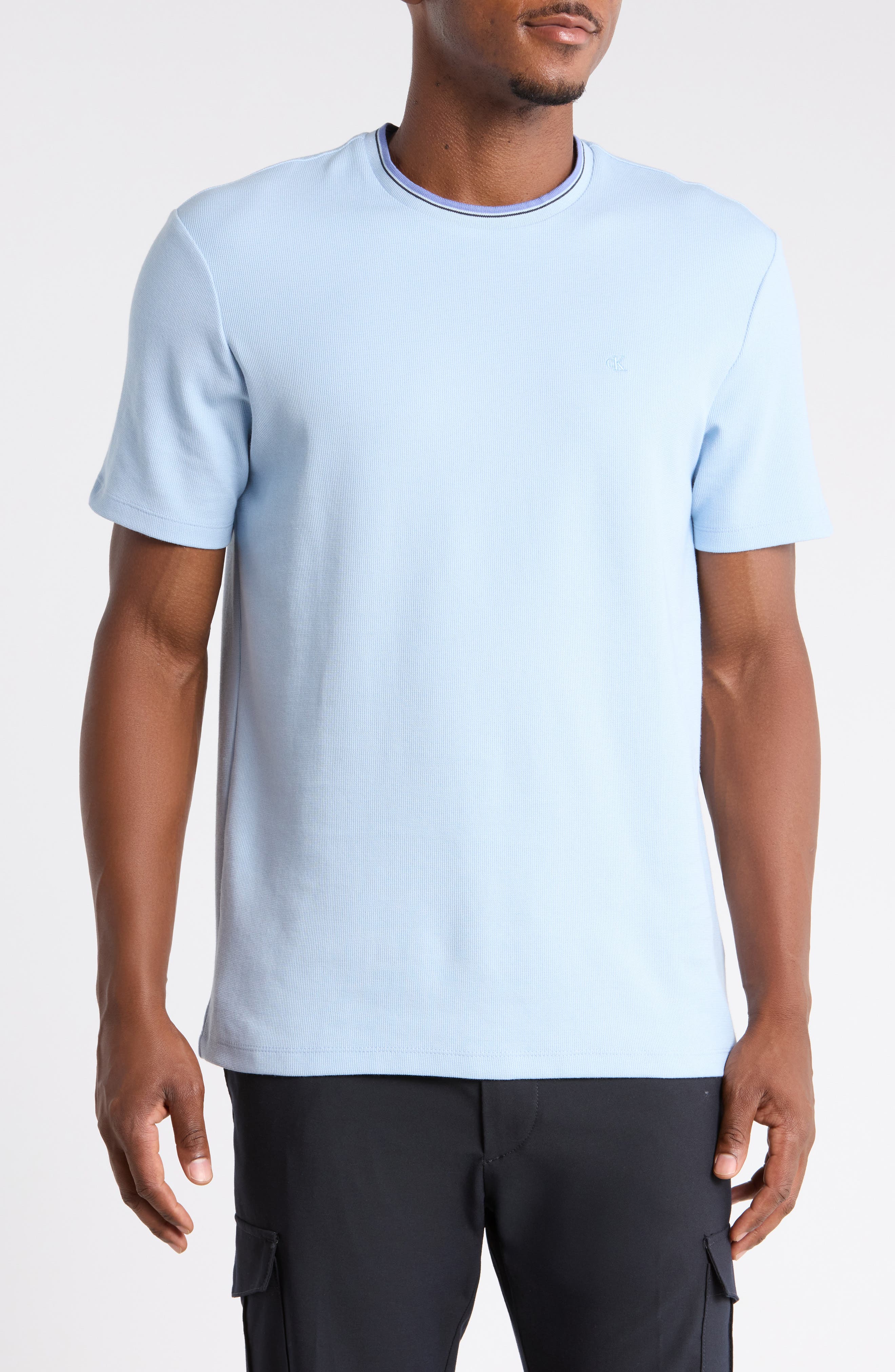 Tipped Microwaffle T-Shirt