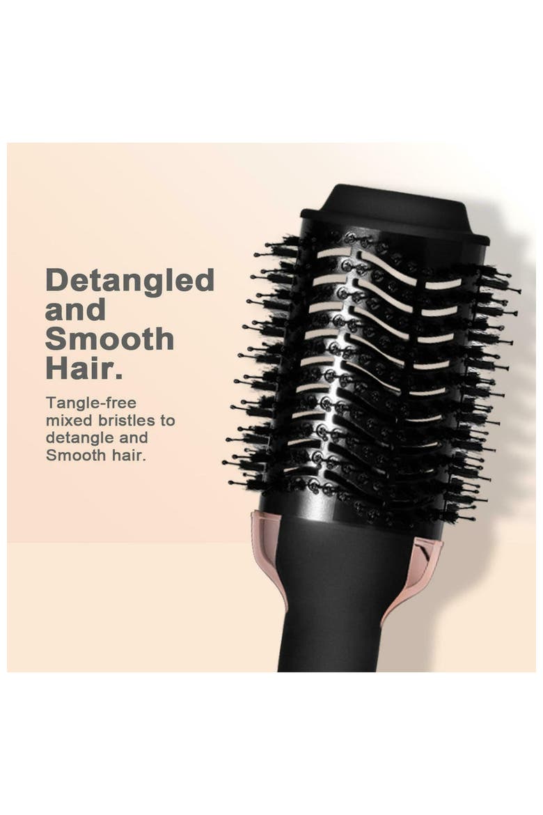 Aero Blow Dryer Brush 3-inch Volumizing Hot Air Brush, Alternate, color, Black