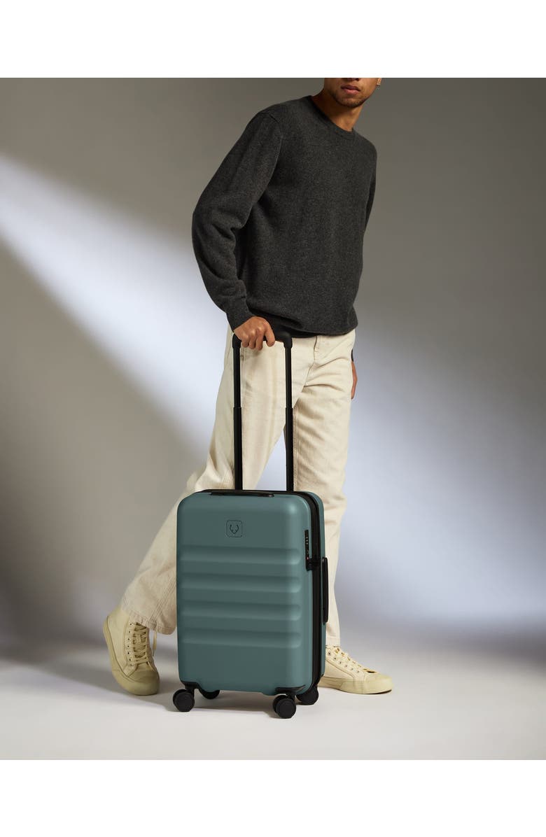 ANTLER Icon Stripe Expendable Carry-on Luggage, Alternate, color, Glade Blue