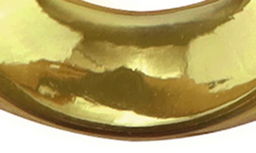 Panacea Doorknocker Drop Earrings In Gold