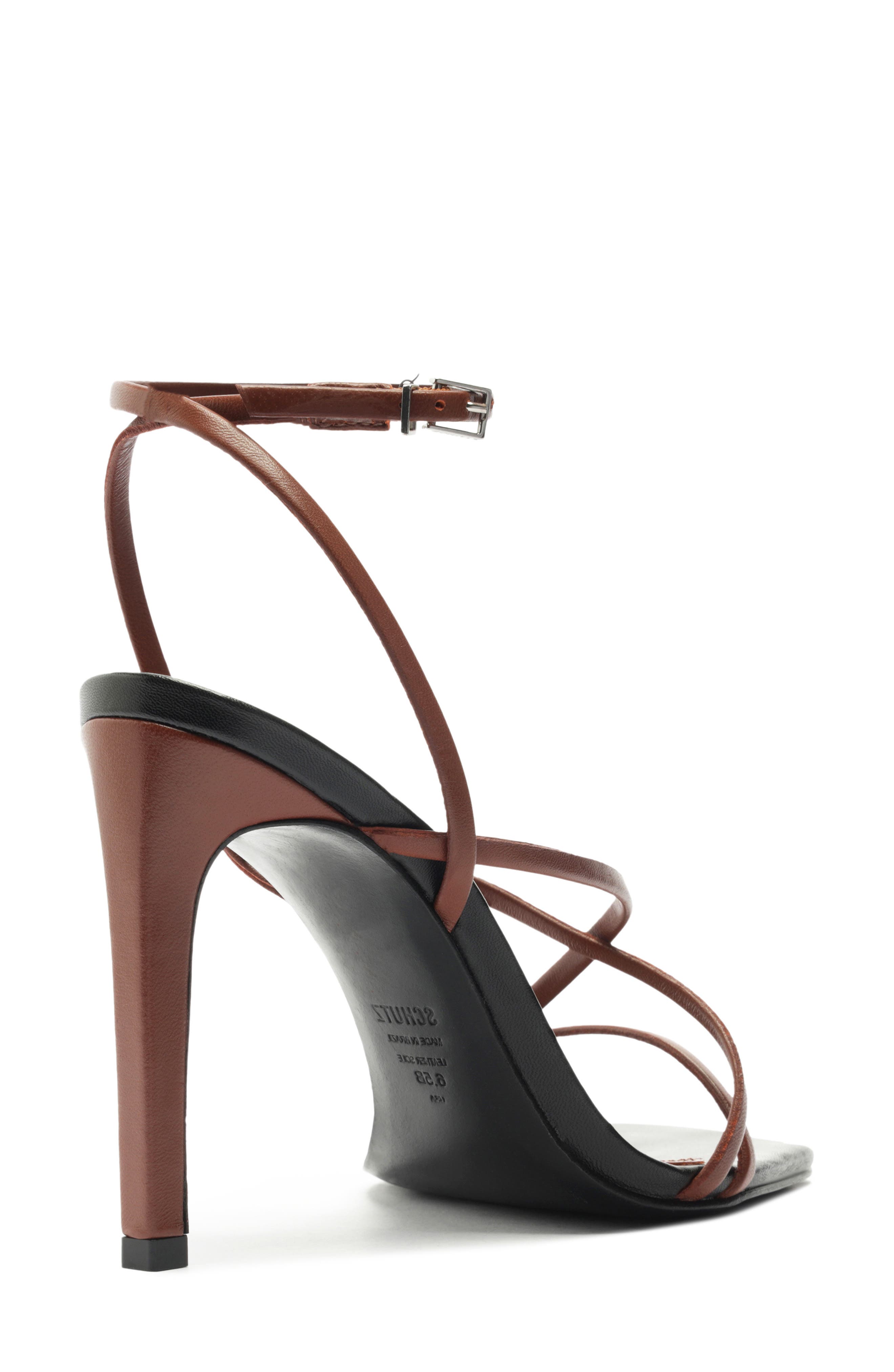 Schutz Bari Ankle Strap Sandal, Alternate, color, 