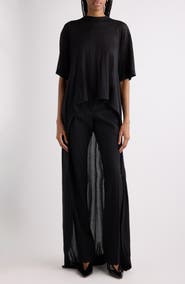 Balenciaga Crop Train T-Shirt