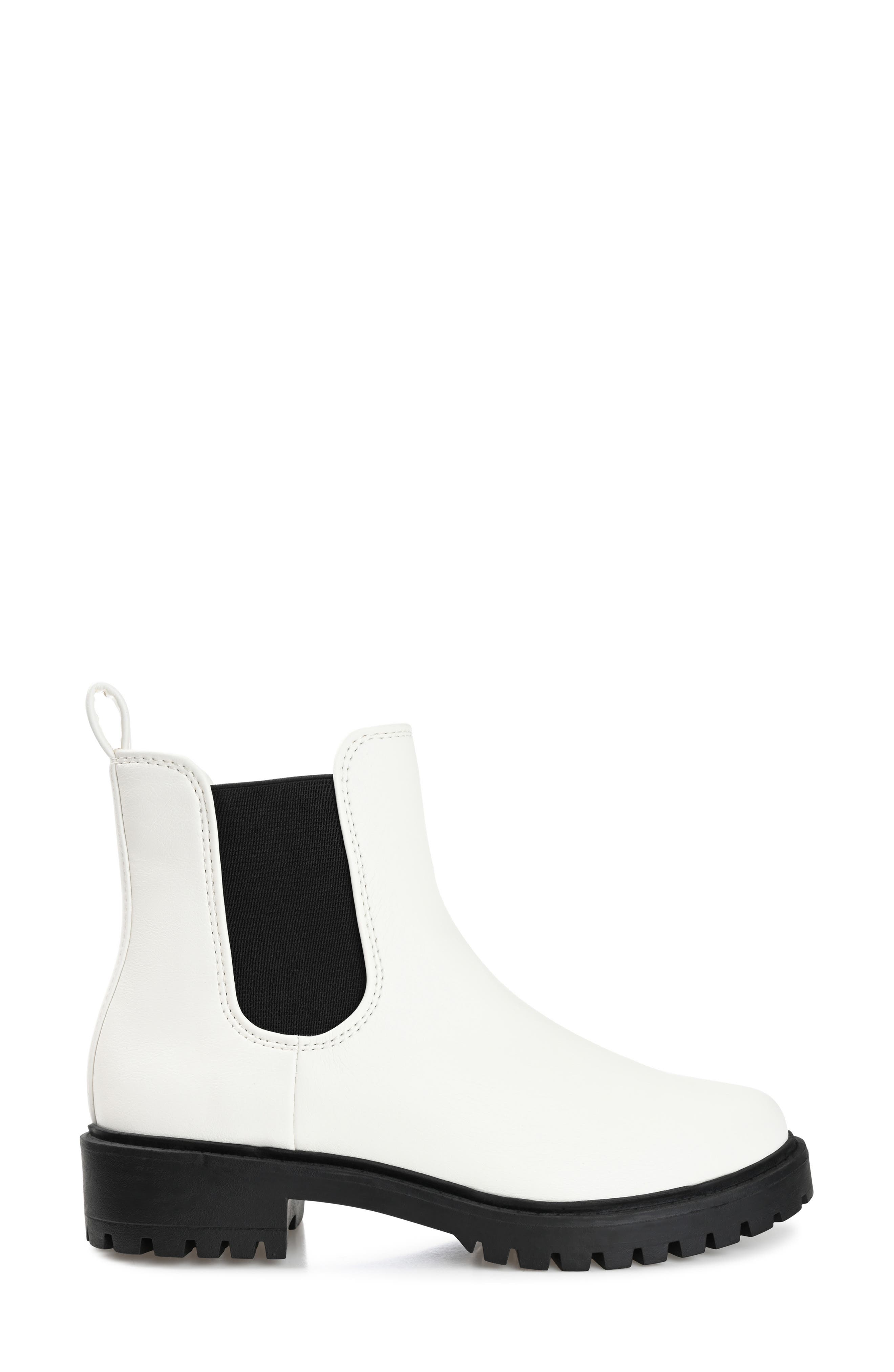 Journee Collection Kenova Bootie, Alternate, color, White