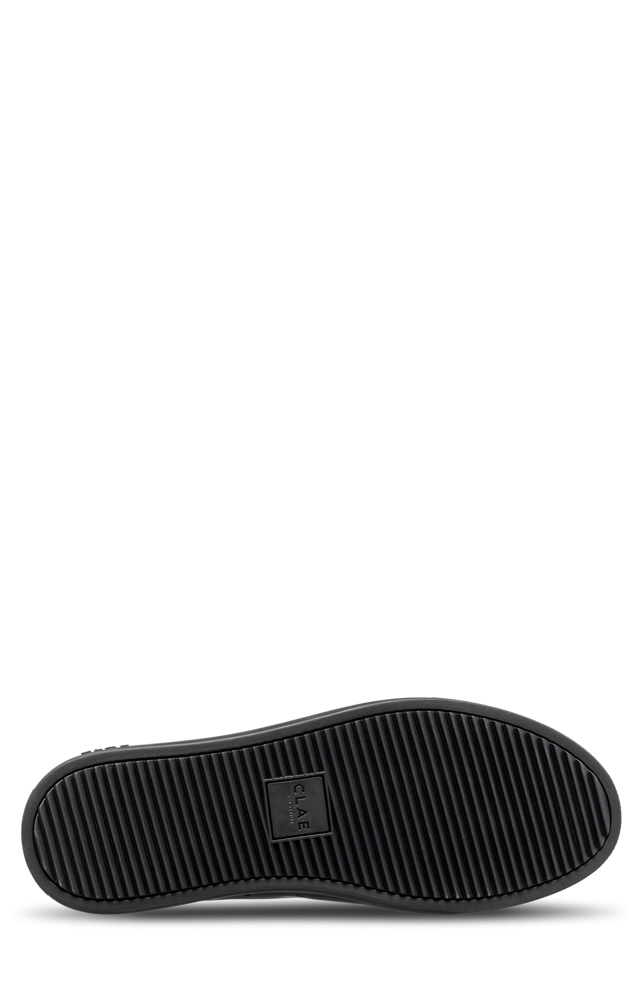 Bradley Sneaker, Alternate, color, BLACK WATER REPELLENT LEATHER