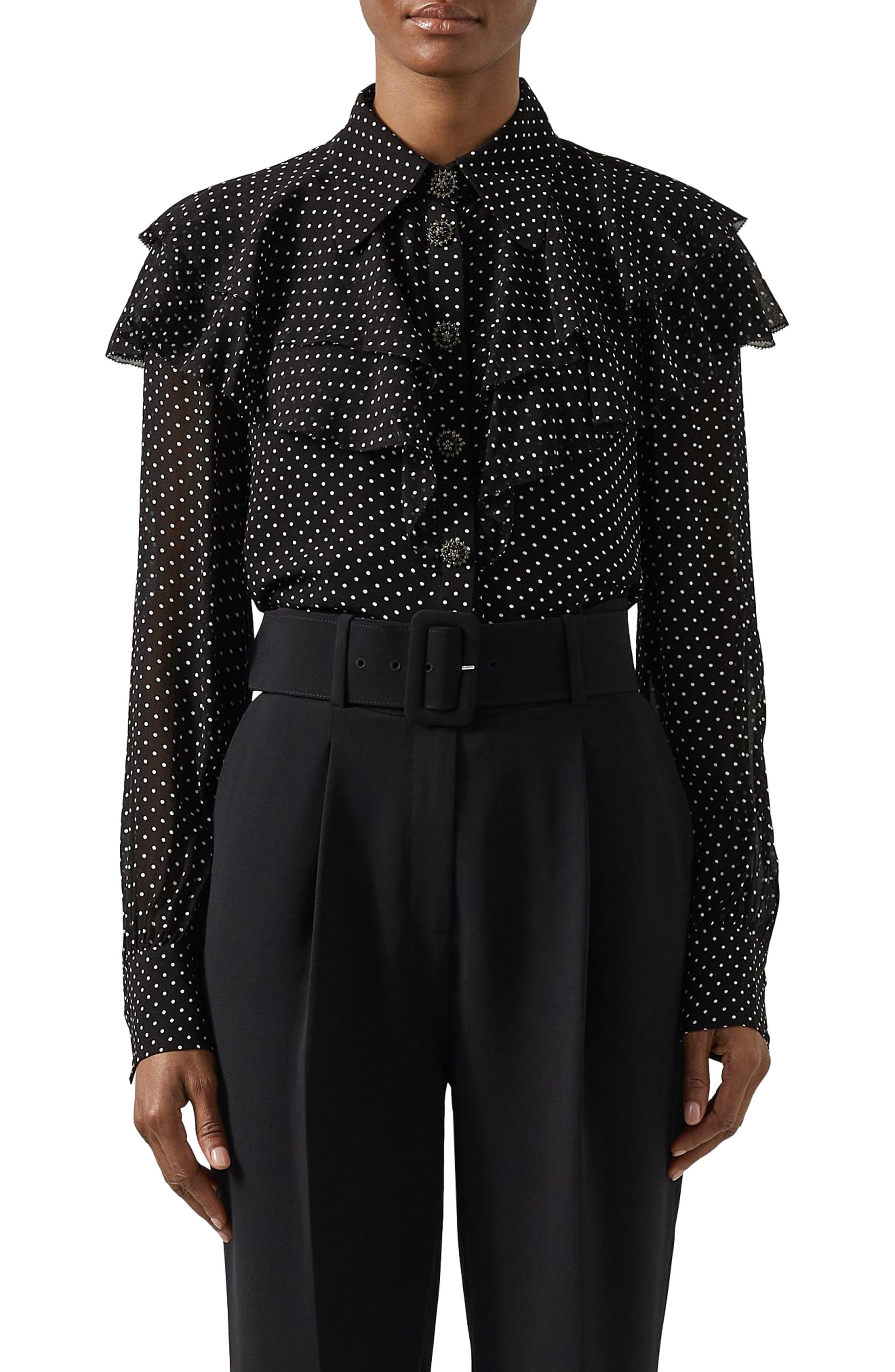 Margaux Ruffle Shirt