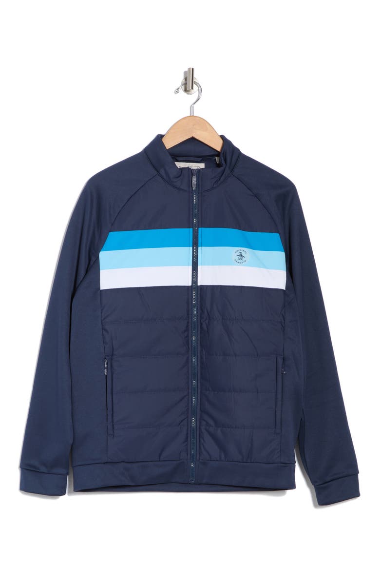 Zip Insulated Jacket, Alternate, color, BLACK IRIS