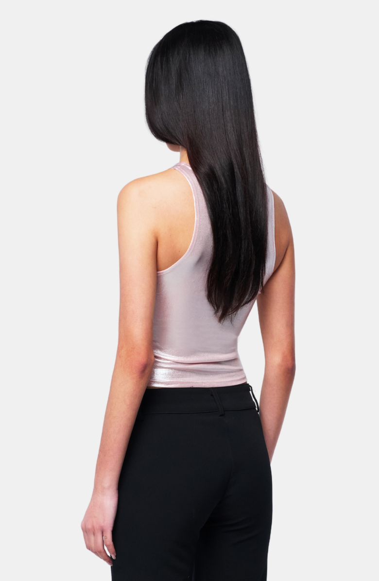 OW Collection Nina Top, Alternate, color, Metallic Pink