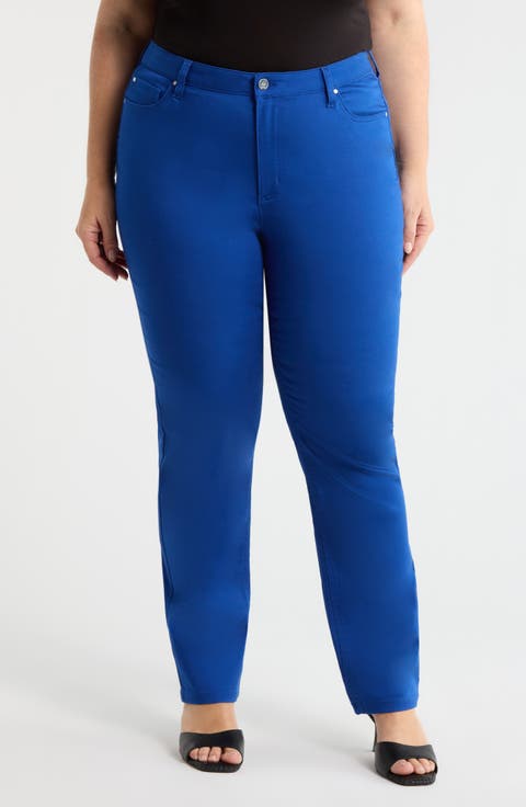 Lexington Straight Leg Pants (Plus)