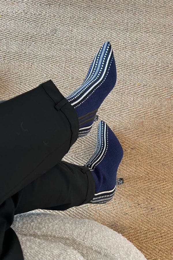 Amambaih Monica Ankle Boot, Alternate, color, Night