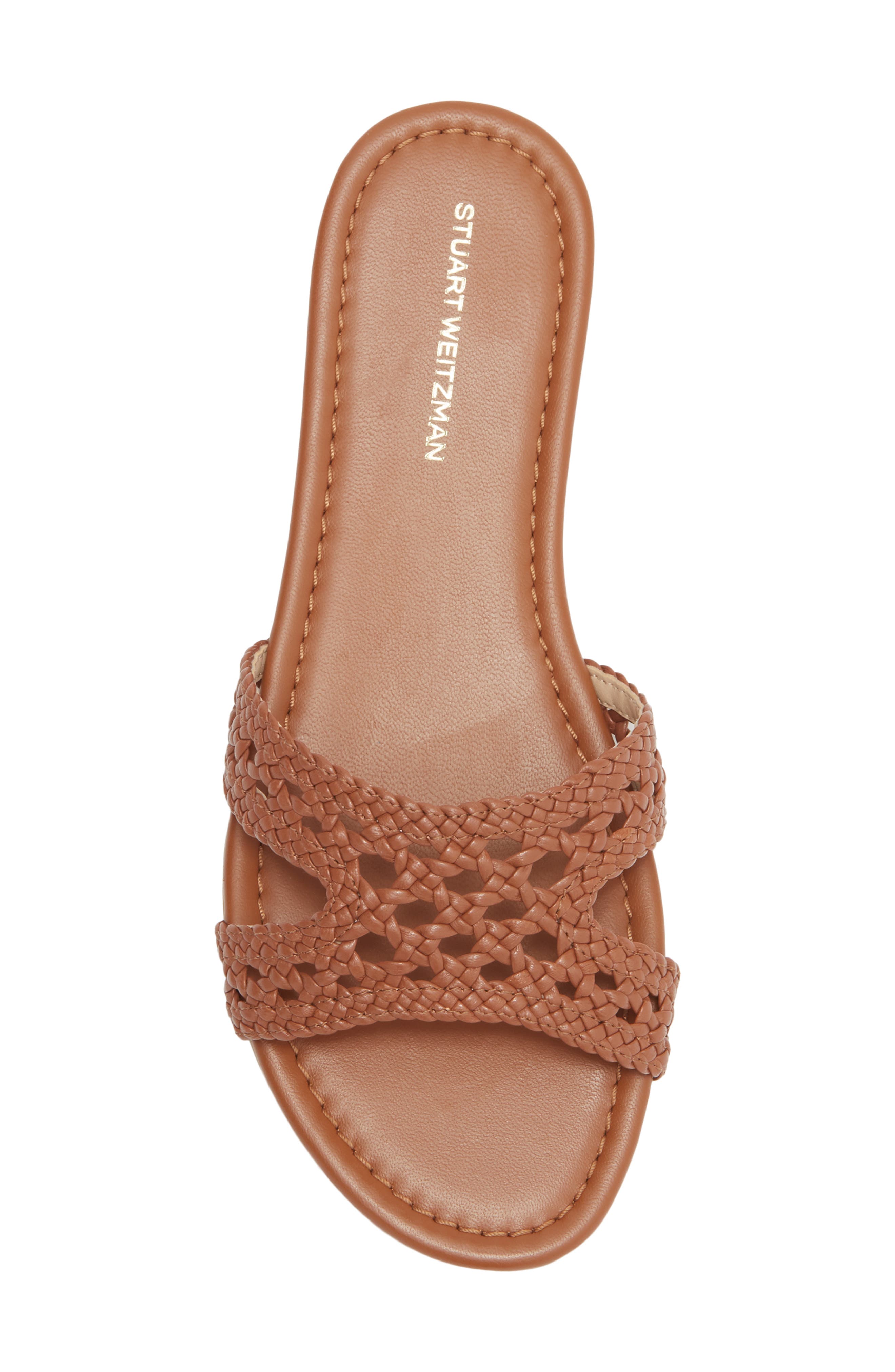 Briar Slide Sandal, Alternate, color, SADDLE