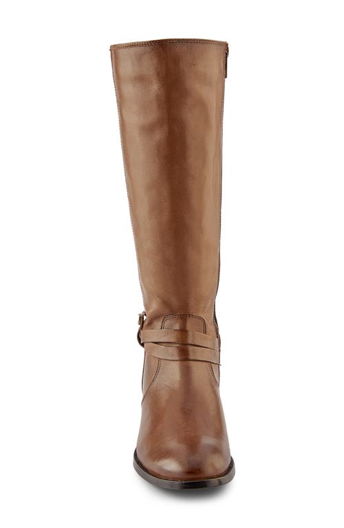 Frye Melissa Belted Knee High Boot In Brown