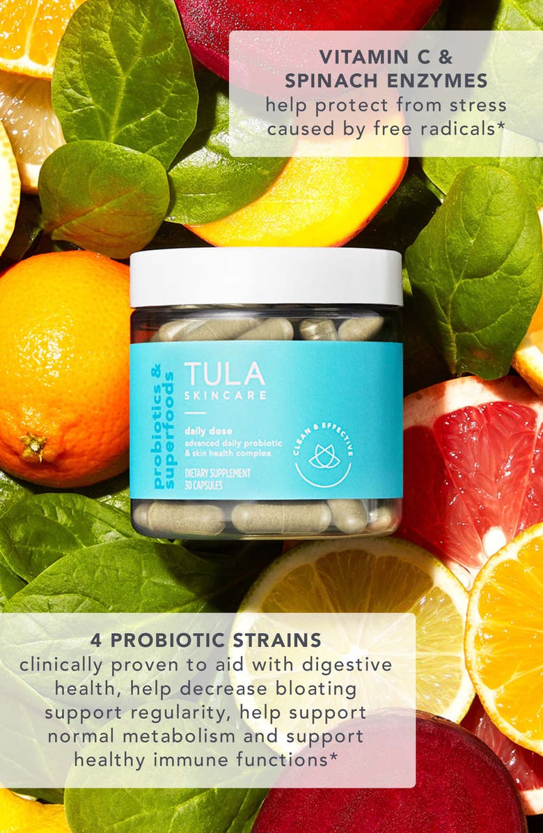 TULA Skincare Daily Dose Advanced Daily Probiotic & Skin Health Complex, Alternate, color, 