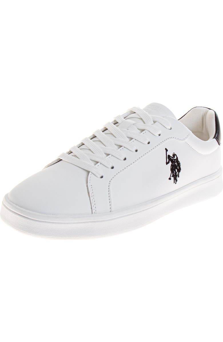 U.S. POLO ASSN US Polo Assn Sneaker Mens Adults, Main, color, White