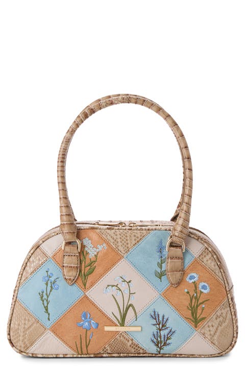 Angie Leather Barrel Bag