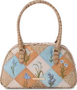 Brahmin Angie Leather Barrel Bag