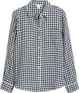 Caslon® Casual Linen Button-Up Shirt