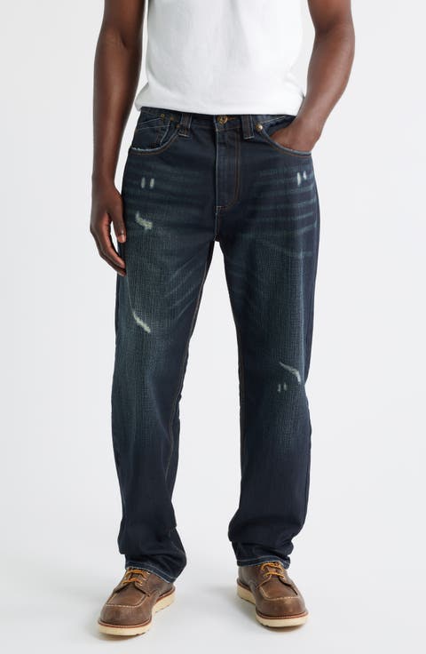 Relaxed Straight Leg Jeans