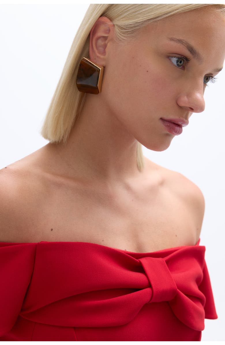 Nocturne Bow Maxi Dress, Alternate, color,