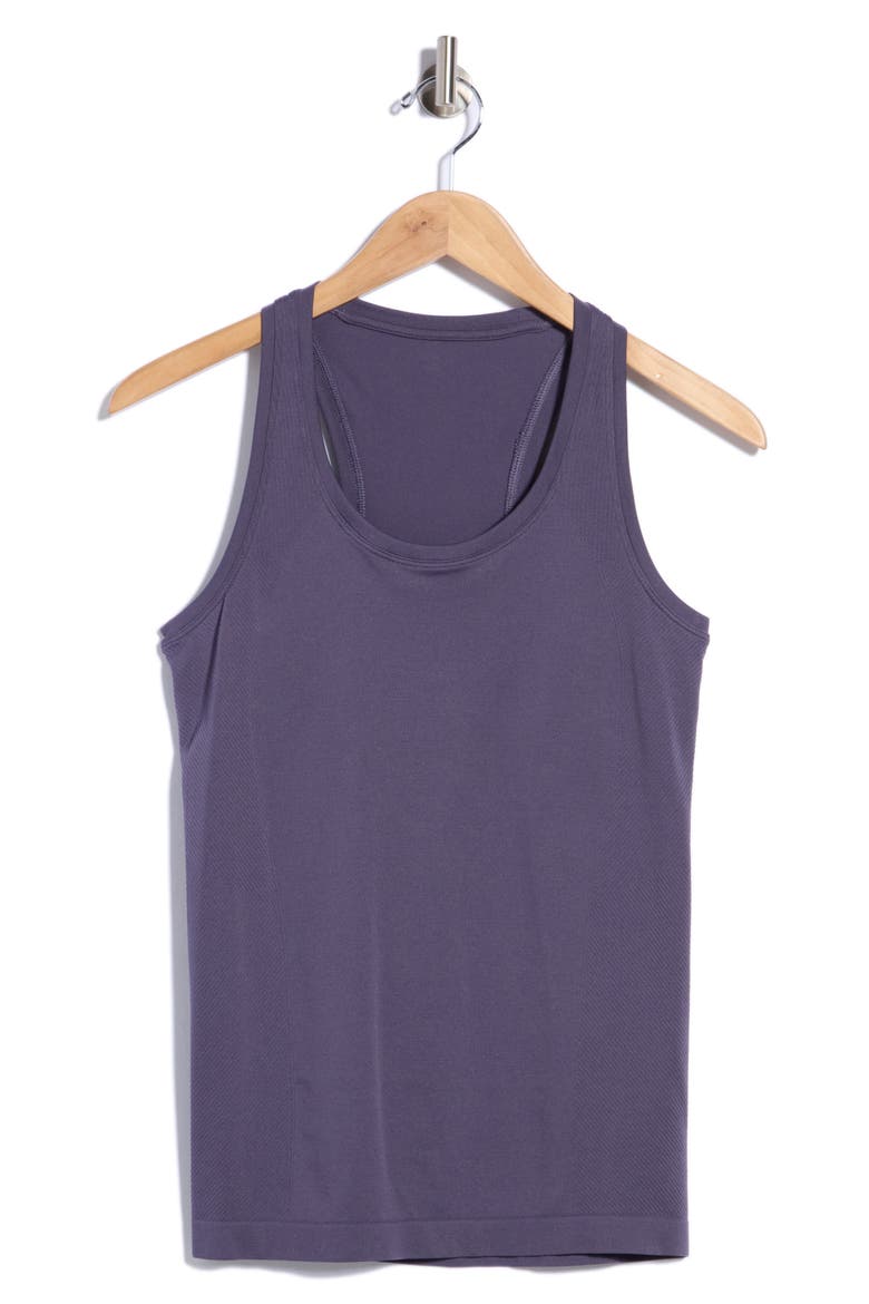 Athlete Seamless Performance Tank, Main, color, NEBULA BLUE