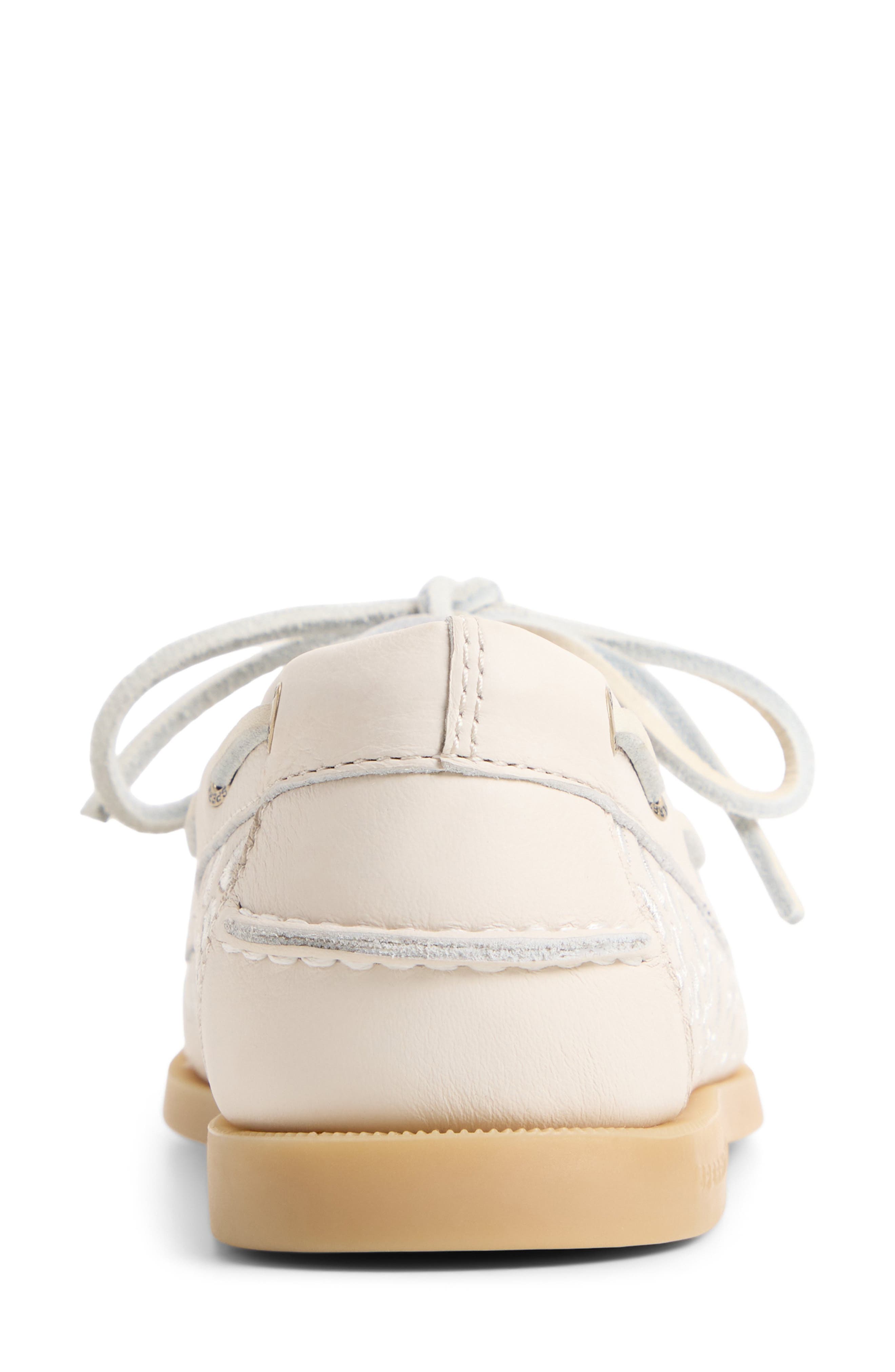 Sperry Authentic Original 2-Eye Embroidered Boat Shoe, Alternate, color, 