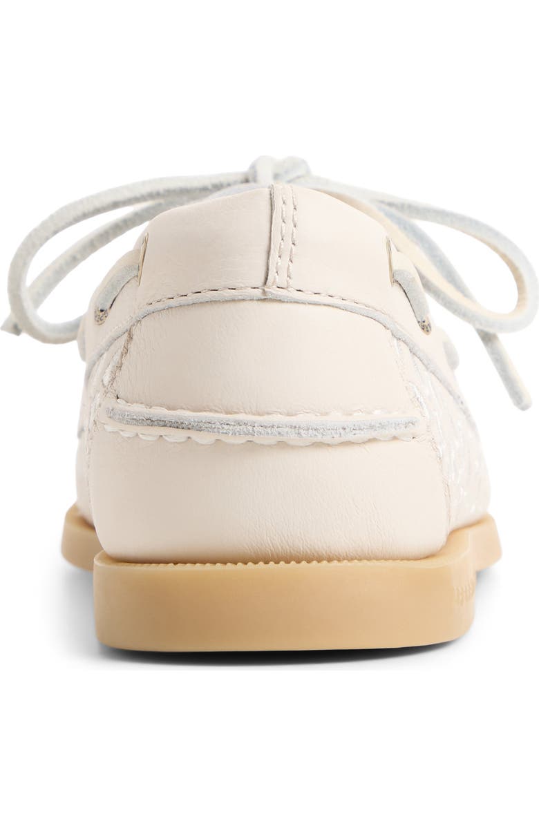 Sperry Authentic Original 2-Eye Embroidered Boat Shoe, Alternate, color,