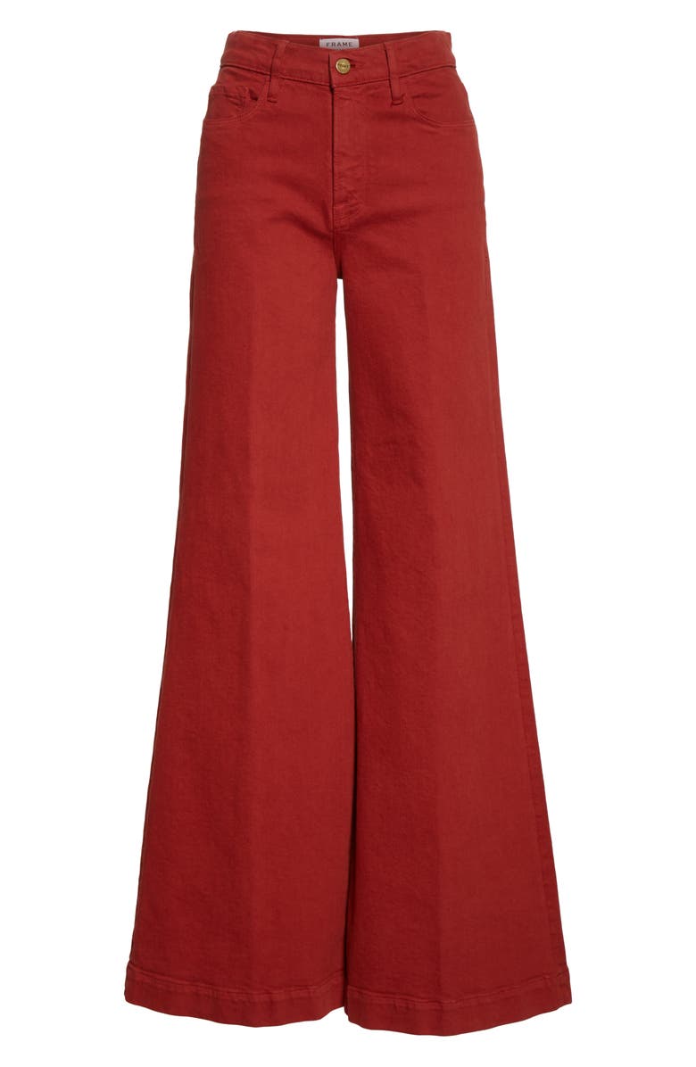FRAME La Palazzo Wide Hem Pant, Alternate, color, 