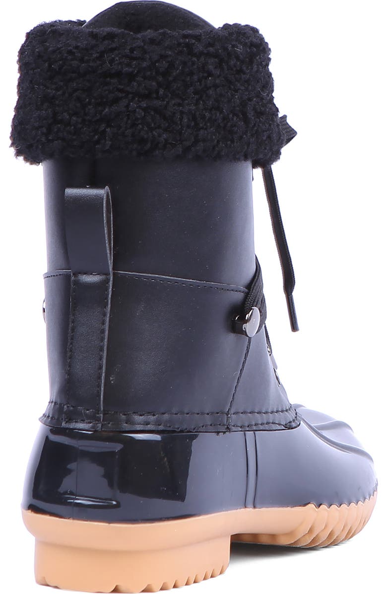 DV by Dolce Vita DV DOLCE VITA Faux Shearling Trim Duck Boot, Alternate, color,